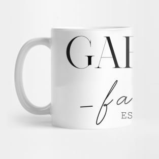 Garner Family EST. 2020, Surname, Garner Mug